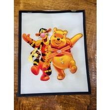 Gönülden Tasarım Kaplan ve Ayı Kabartma Tasarım Aplike Dikiş Aksesuarı 24X20 cm