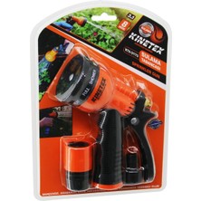 Toyigoo 3ın1 - 8 Mod Sulama Tabancası Seti 1 - Tabanca - 3 - Bağlantı Aparatı (4887) TYGRS-GO346