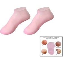 Go İthalat Silikon Çorap  Nemlendirerek Doğal Sağlıklı Görünüm Sağlayıcı (5491)