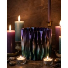 Akinco Mor Renkli̇ Vazo