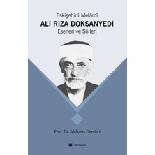İrgit Store Eskişehirli Melami Ali Rıza Doksanyedi Eserleri ve Şiirleri