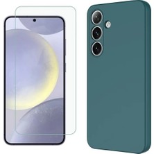 Teleplus Samsung Galaxy A57 Kılıf Mara Içi Kadife Lansman Silikon + Ekran Koruyucu