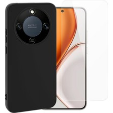 Teleplus Honor Magic 8 Lite Kılıf Mara Içi Kadife Lansman Silikon + Ekran Koruyucu