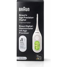 Braun PRT2000 Age Precision Dijital Termometre – Yaşa Göre Ateş Ölçümü, Hızlı & Hassas Ölçüm, Çoklu Ölçüm Noktası
