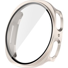 Samsung Galaxy Watch 8 40MM Uyumlu Sert Pc Kasa ve Ekran Koruyucu Zore Watch Gard 38