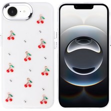 Teleplus iPhone 17E Kılıf Kutup Figür Desenli Kiraz Kapak