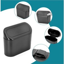 Nuveden Araba Çöp Kutusu Kapaklı Organizer Siyah (4881) NVDN-RSGO34