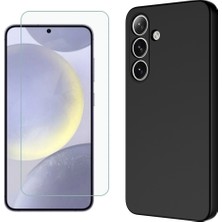 Teleplus Samsung Galaxy A37 Kılıf Mara Içi Kadife Lansman Silikon + Ekran Koruyucu