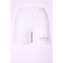 Trender Good Energy Baskılı  Kadın Şort 26YDT1000046