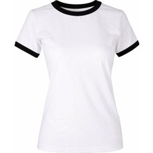 Trender Basic Biyeli O Yaka  Kadın T-Shirt 26YDT1000001