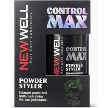 New Well Control Max Powder Styler 20G | Güçlü Tutucu Saç Şekillendirici Toz | Mat Görünüm & Hacim Veren Styling Powder