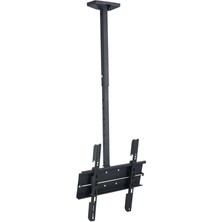 Genel Tüm LCD Plazma Tv Televizyon 55 Inç Inç Koruma Demirli Hareketli Tavan Askı Aparatı ile Uyumlu