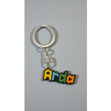 Seard Miyuki Boncuk El Yapımı Renkli Isim Anahtarlık/çanta Süsü Kişiye Özel