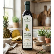 Seferihisar Köy Ürünleri Doğal Ananas Sirkesi 500 ml – Katkısız, Uzun Fermentasyon ve Yumuşak Içim