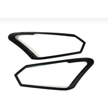 Aftermarket 2015-2020 Isuzu D-Max Far Çerçevesi Koruma Kaplama Çerçevesi Mat Siyah