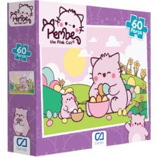 İrgit Store Pembe Kedi Puzzle 60
