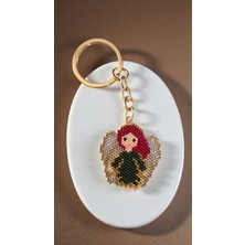 Seard Miyuki Boncuk El Yapımı Melek Anahtarlık/çanta Süsü 1