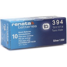 AyrStore Buğz Renata 394 SR936SW 1.55V Alkalin Saat Pili 10 Adet