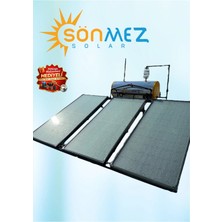 Sönmez Solar 3 Panelli Krom Basınçlı Güneş Enerjili Su Isıtma Sistemi (KAPALI DEVRE BASINÇLI)