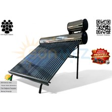 Sönmez Solar 30x Krom Basınçlı Vakum Tüplü Güneş Enerji Sıcak Su Sistemi (KAPALI DEVRE BASINÇLI)