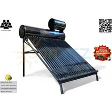 Sönmez Solar 24x Krom Basınçlı Vakum Tüplü Güneş Enerjisi Sıcak Su Sistemi (KAPALI DEVRE BASINÇLI)