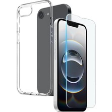 Teleplus iPhone 17E Kılıf Tpu Süper Jelly Silikon Kapak + Ekran Koruyucu