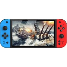 Azurtech G90 7 Inç IPS Hd Ekran Oyun Konsolu Linux Işletim ve Çoklu Sistem Emülatörü Arcade Oyun Konsolu