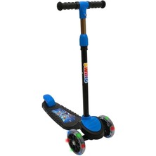 MegaSepet Mey Ithalat® Swing Scooter Mavi Işıklı
