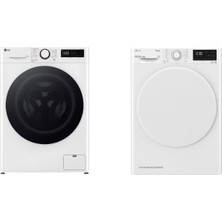 Lg F4Y5EYW0W Vivace 11 kg 1400 Devir Çamaşır Makinesi + RH90V3AV0N 9 kg Çamaşır Kurutma Makinesi