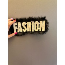 Gönülden Tasarım Tüğlü Suni Deri Fasion Armayama Dikiş Aplike 26X12 cm