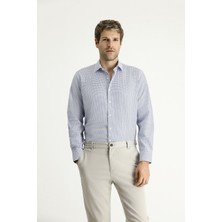 Kiğılı Uzun Kol Regular Fit Ekose Pamuklu Kolay Ütülenebilir Gömlek