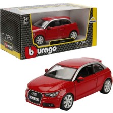 MegaSepet Mey Ithalat® Brago- 1/24 Audi A1 Kırmızı -Sun