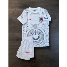 North Stand Özel Tasarım Türkiye Bozkurt Çocuk Forma T-Shirt