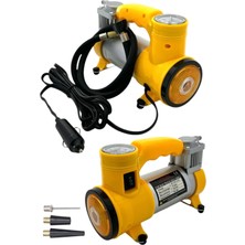 Toyigoo Elektrikli Araba Lastik Şişirme / 150 Psı - 12V / Taşınabilir Metal Hava Kompresörü (4887) Tyg
