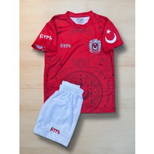 North Stand Özel Tasarım Türkiye Bozkurt Çocuk Forma T-Shirt