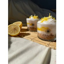 YummiVia Limonlu Kokulu Magnolia Mum %100 Soya Wax