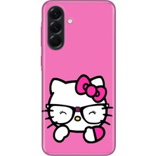Senada Samsung Galaxy A57 (SM-A576B) Uyumlu Kılıf Desenli Baskılı Tpu Rubber Kapak Kitty/go