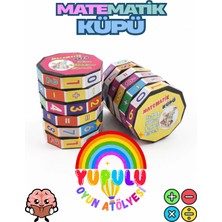 Yupulu Matematik Zeka Küpü Toplama, Çıkarma, Bölme, Çarpma Tablosu Oyuncak - Eğitici ve Eğlenceli