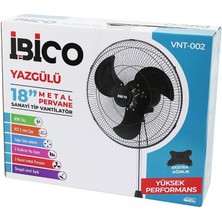 Toyigoo 18 Inç 45.7cm Sanayi Tipi Ayaklı Vantilatör 3 Kademe Hız - 3 Metal Kanat 80W 140CM Yüksekli
