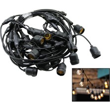 Go İthalat 20 Duylu 10 mt Organizasyon Ortam Aydınlatma Kablosu  BRKT-610243 (5491)