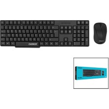 Toyigoo Everest KM-6852  Kablosuz  Ince  Klavye - Mouse  Seti   Q Kalvye (4887) TYGRS-GO346