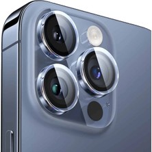 Toyigoo Baseus iPhone 15 Pro/15 Pro Max Için Corning Serisi Hd Cam Kamera KORUYUCU-(5775)