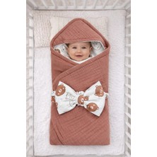 Rain Baby Bebek Kundak Ayıcık Desenli