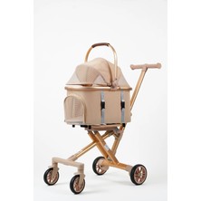 ELECTRON Kedi Köpek Arabası & Puseti – Katlanabilir Evcil Hayvan Taşıma Arabası | Pet Stroller | 100