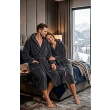 Packho Welsoft Unisex Sabahlık Battaniye - Uzun Kapüşonlu Peluş (1 Adet)