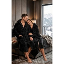 Packho Welsoft Unisex Sabahlık Battaniye - Uzun Kapüşonlu Peluş (1 Adet)