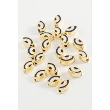 Zero Land Streozd Göz Mineli Bileklik ve Kolye Ucu Atı 1 Adet-Lacivert