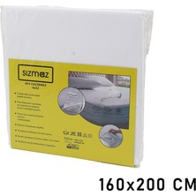 Go İthalat Çift Kişilik  Yatak Koruyucu  Sıvı Geçirmez  Alez  160X200CM   Hava Alır   Antibakteriyel   Antialerjik (5491)