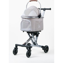 ELECTRON Kedi Köpek Arabası & Puseti – Katlanabilir Evcil Hayvan Taşıma Arabası | Pet Stroller | 100