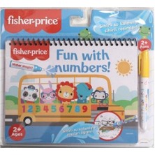 Göztepe Toys Sihirli Sulu Boyama Kitabı Sayılar Temalı Eğitici Kitap (Water Magic Numbers)